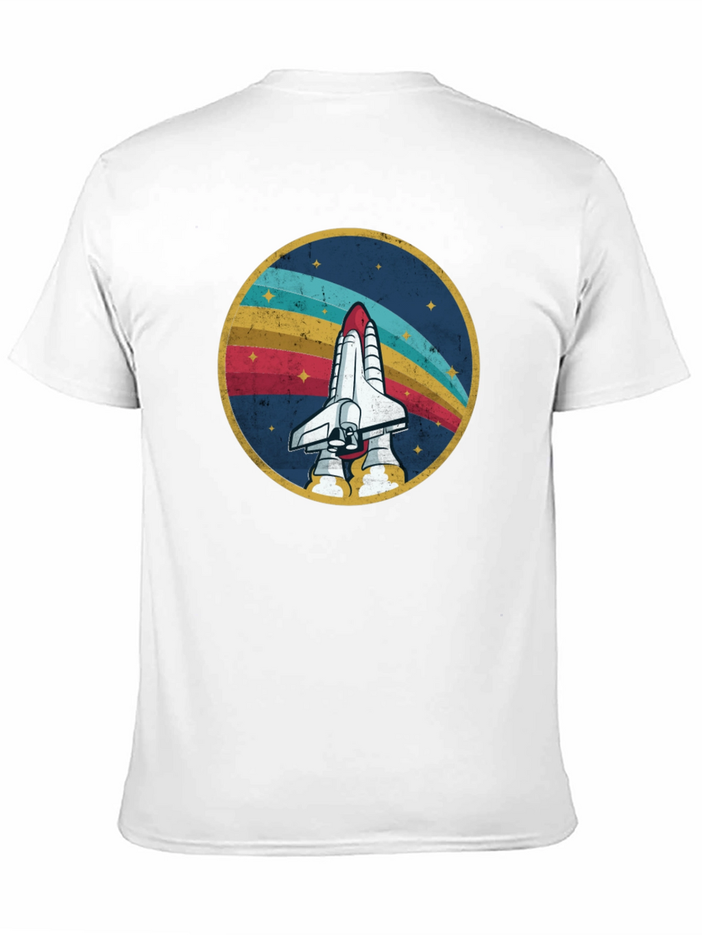 Retro Space Shuttle Graphic Tee