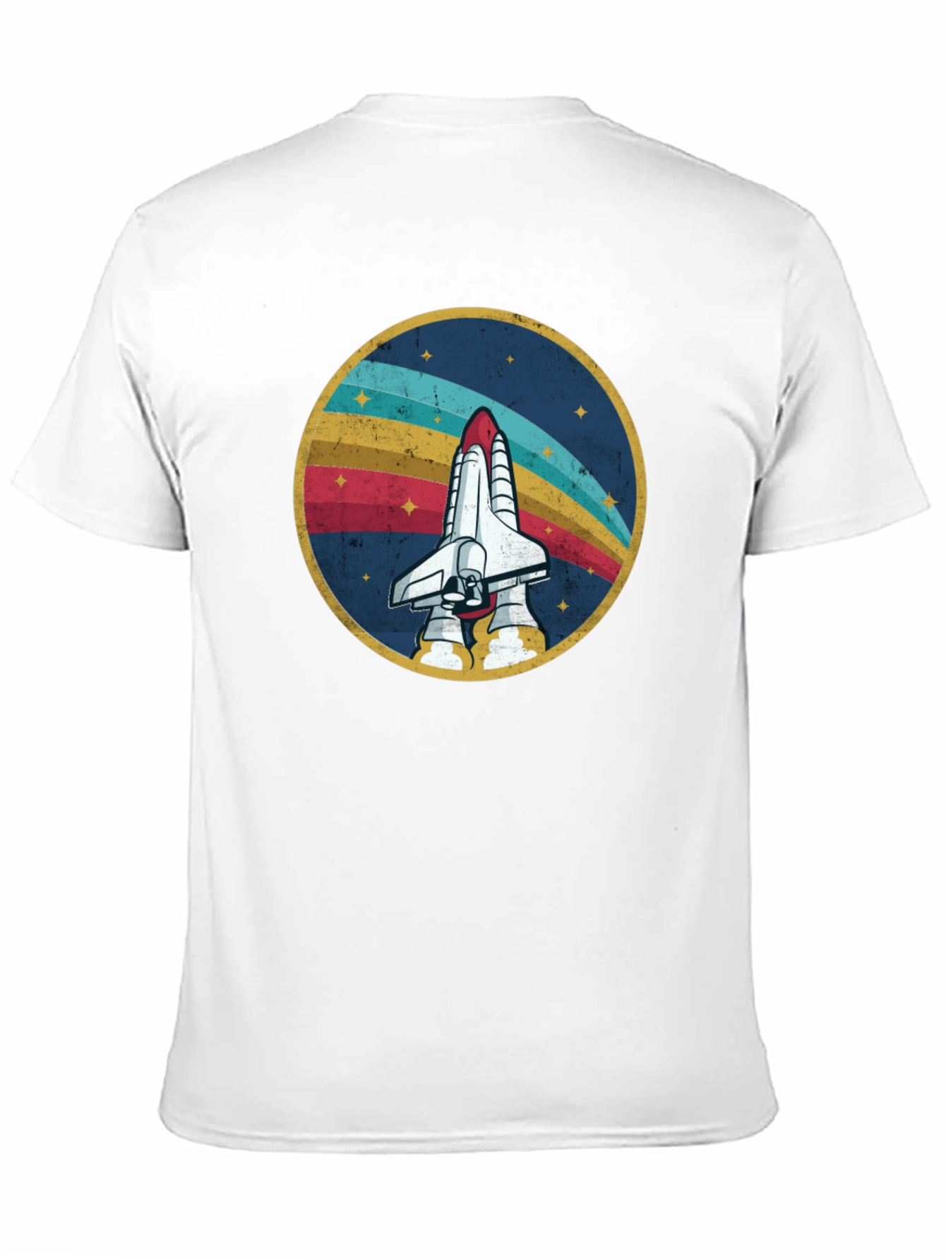 Retro Space Shuttle Graphic Tee