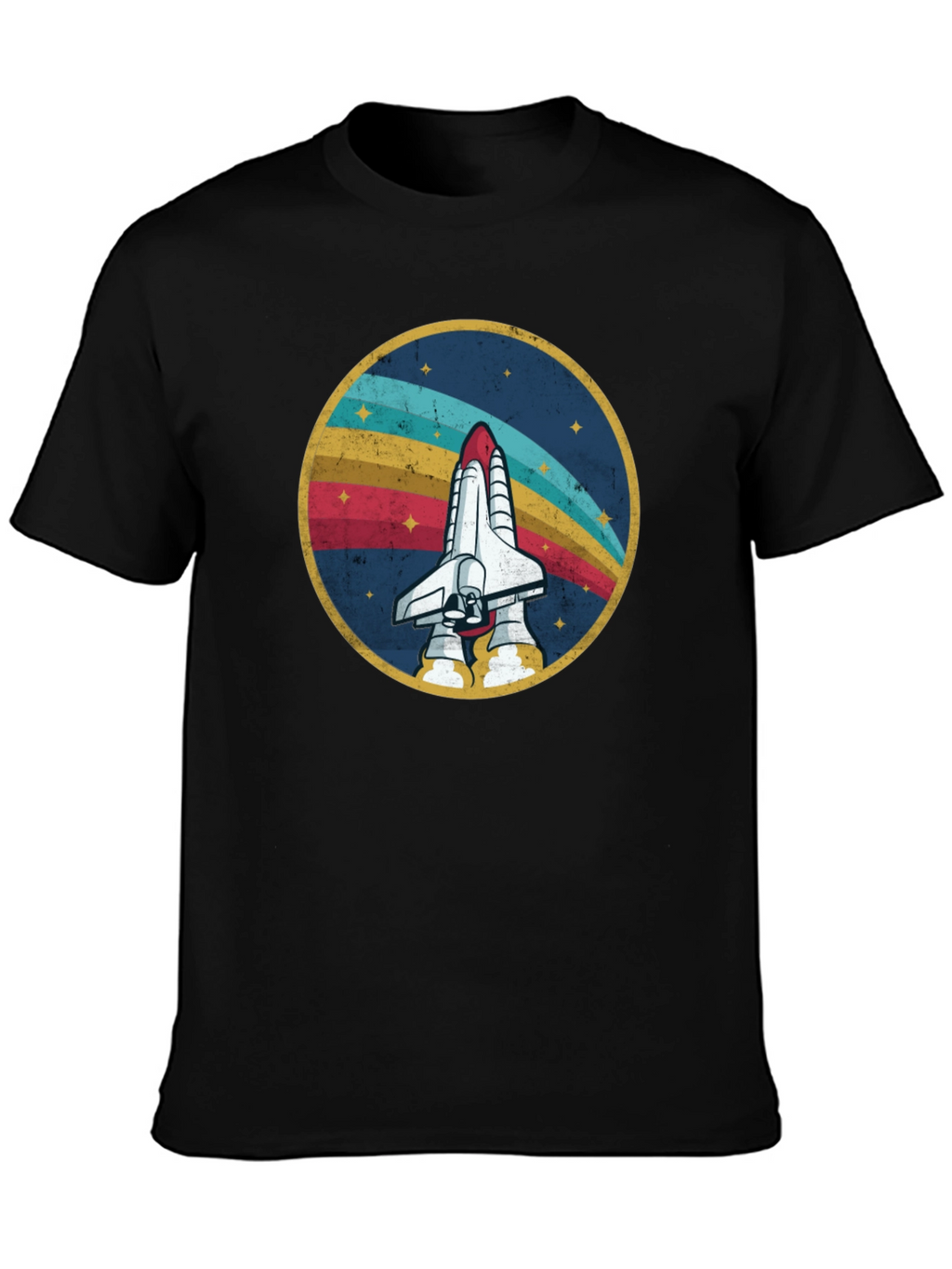Retro Space Shuttle Graphic Tee