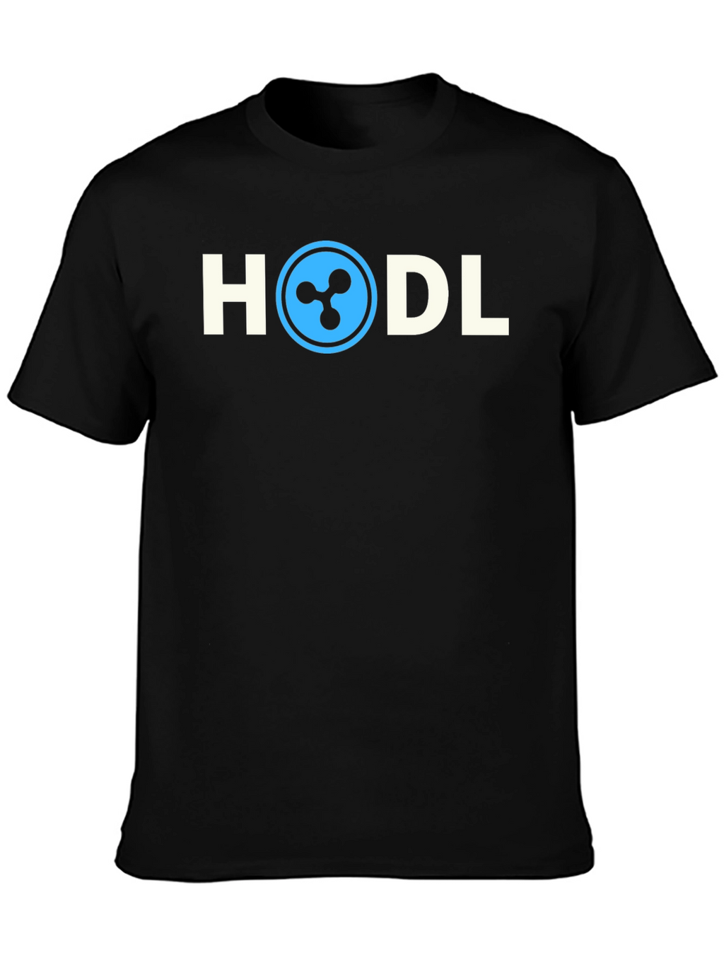 HODL Crypto T-Shirt - Ripple XRP Design