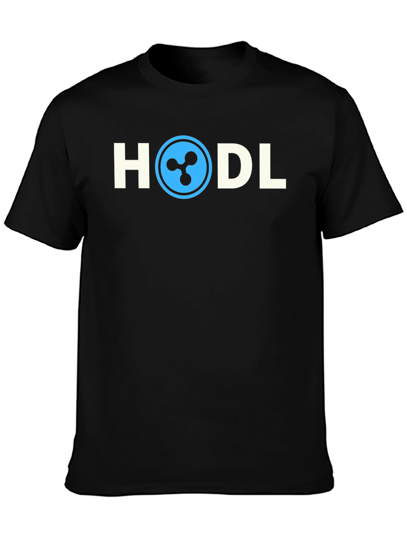 HODL Crypto T-Shirt - Ripple XRP Design