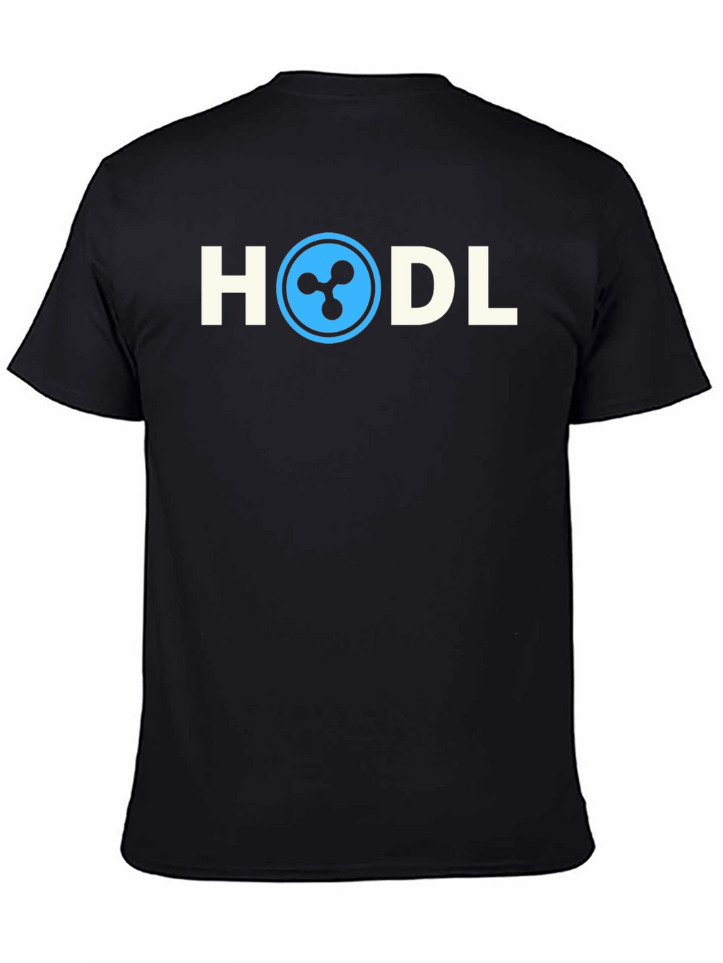 HODL Crypto T-Shirt - Ripple XRP Design