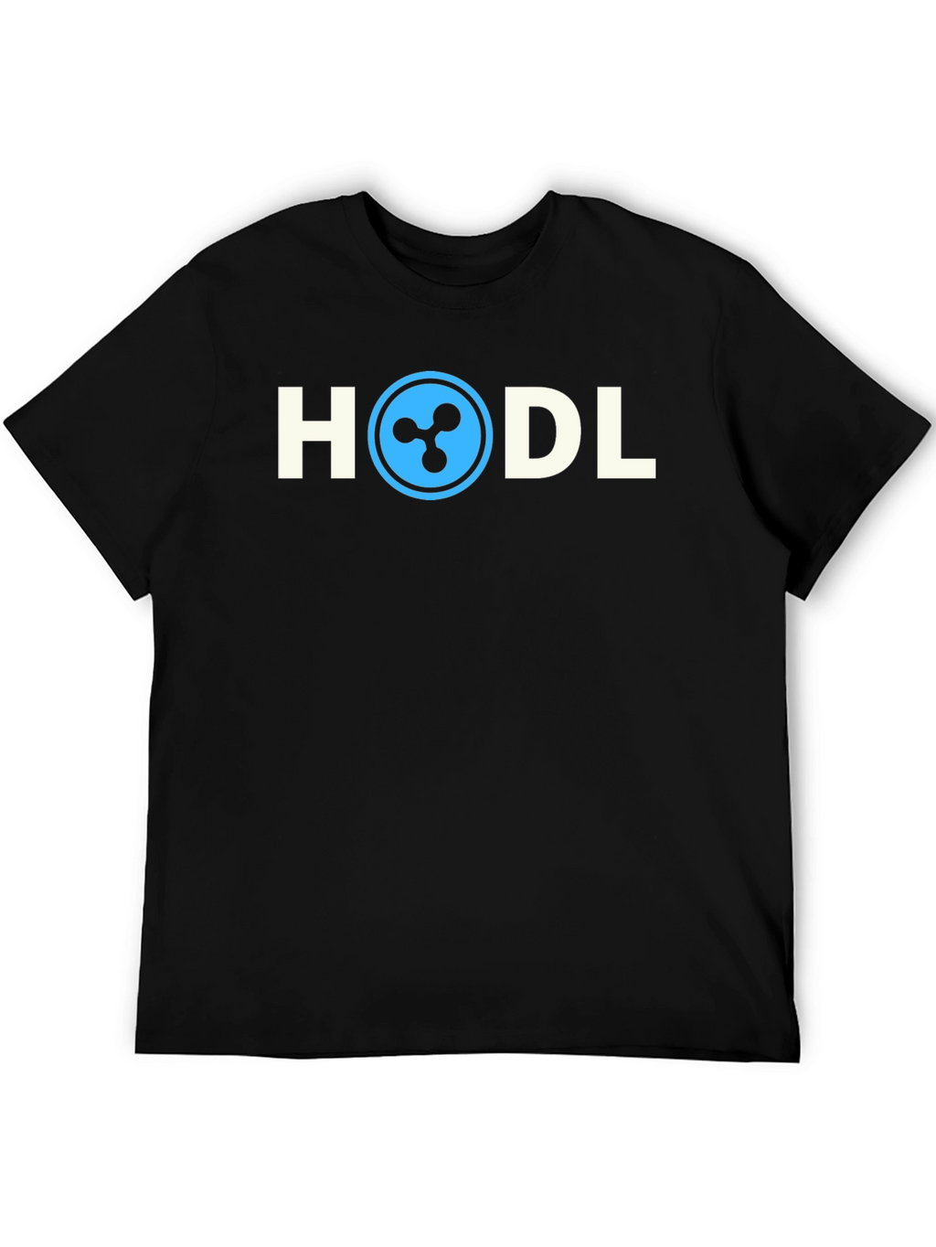 HODL Crypto T-Shirt - Ripple XRP Design