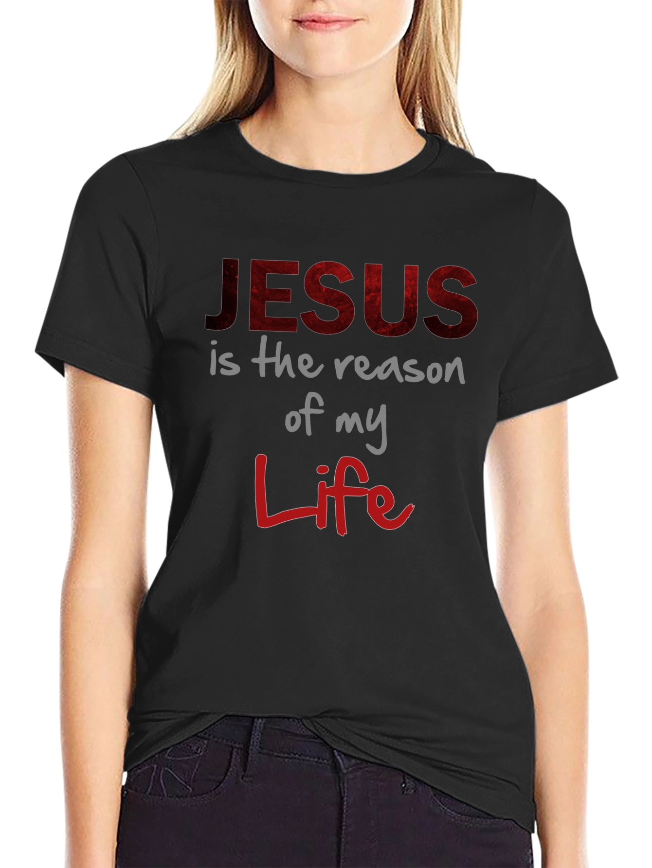 Faith-Based Tee: Jesus is the Reason of My Life