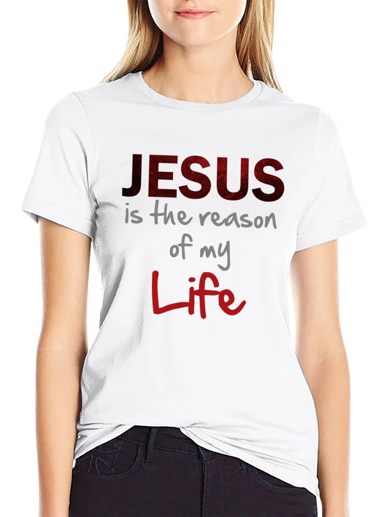 Faith-Based Tee: Jesus is the Reason of My Life