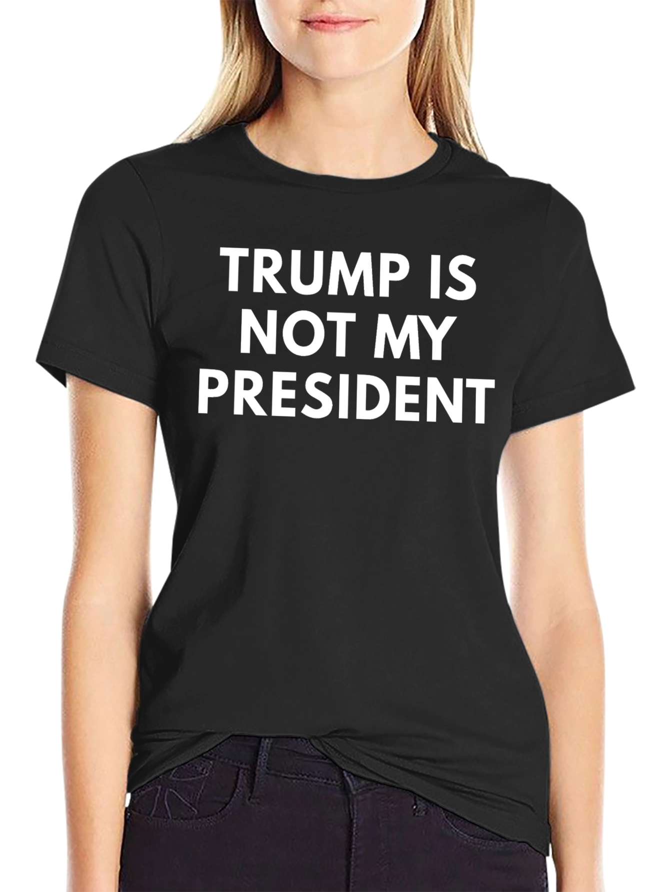 Trump Is Not My President Graphic Tee