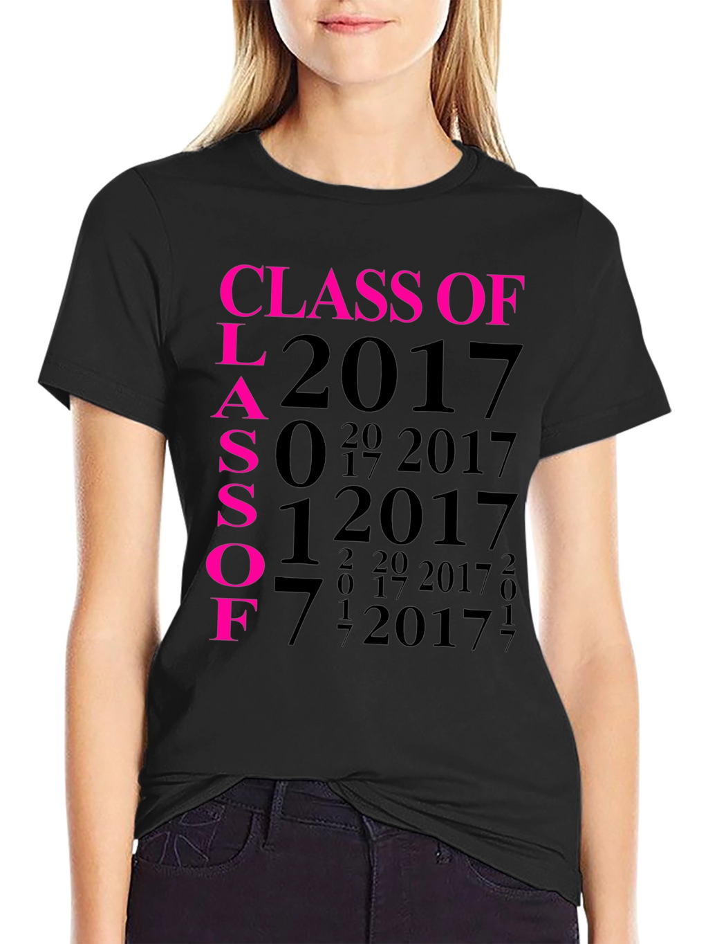 Class of 2017 T-Shirt Black