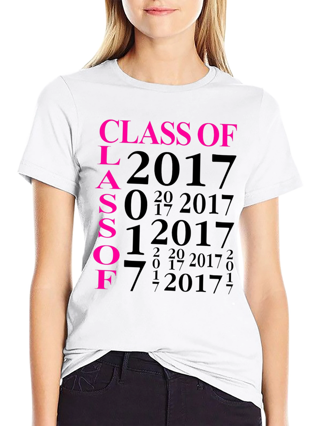 Class of 2017 T-Shirt Black