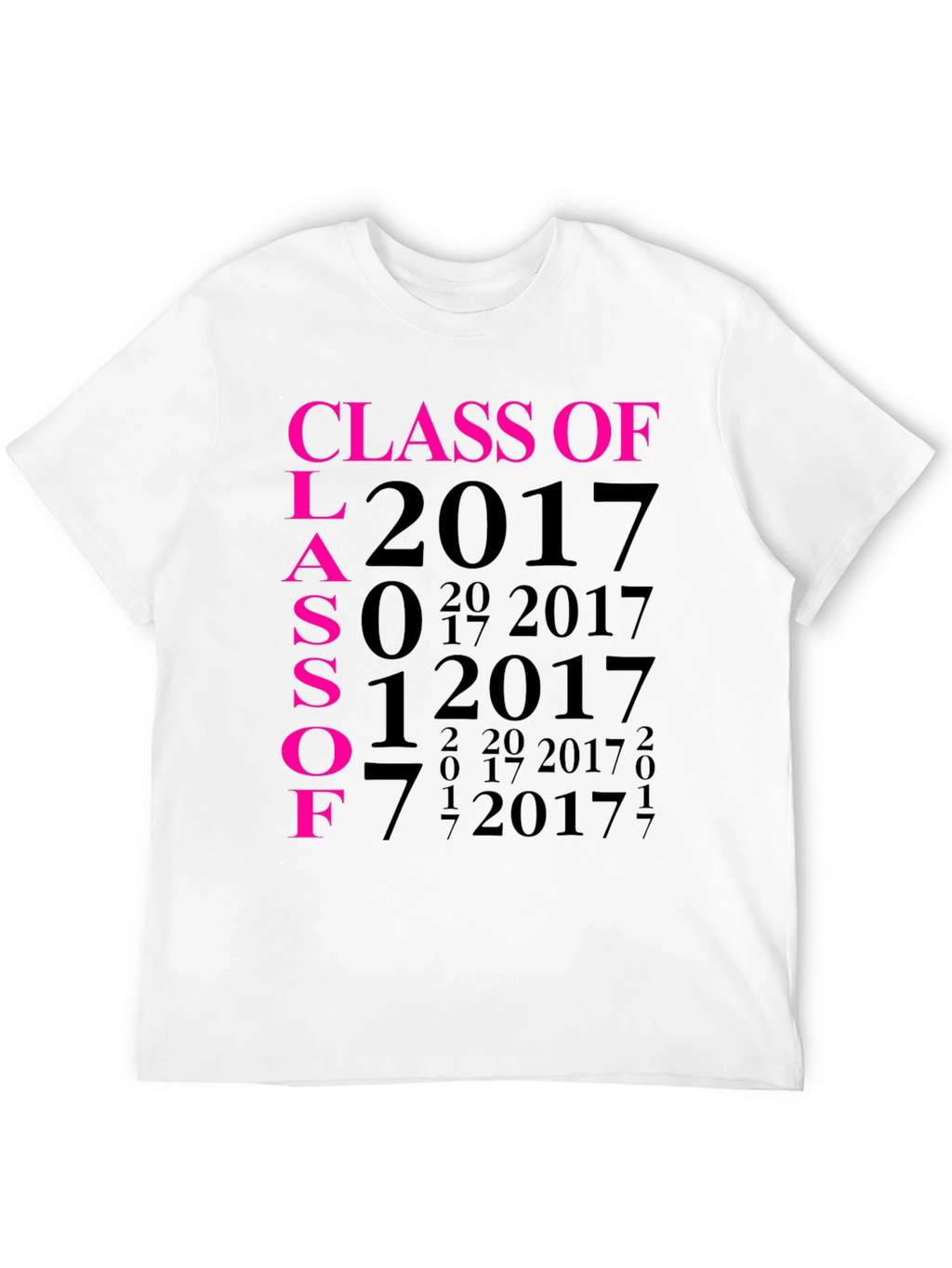 Class of 2017 T-Shirt Black