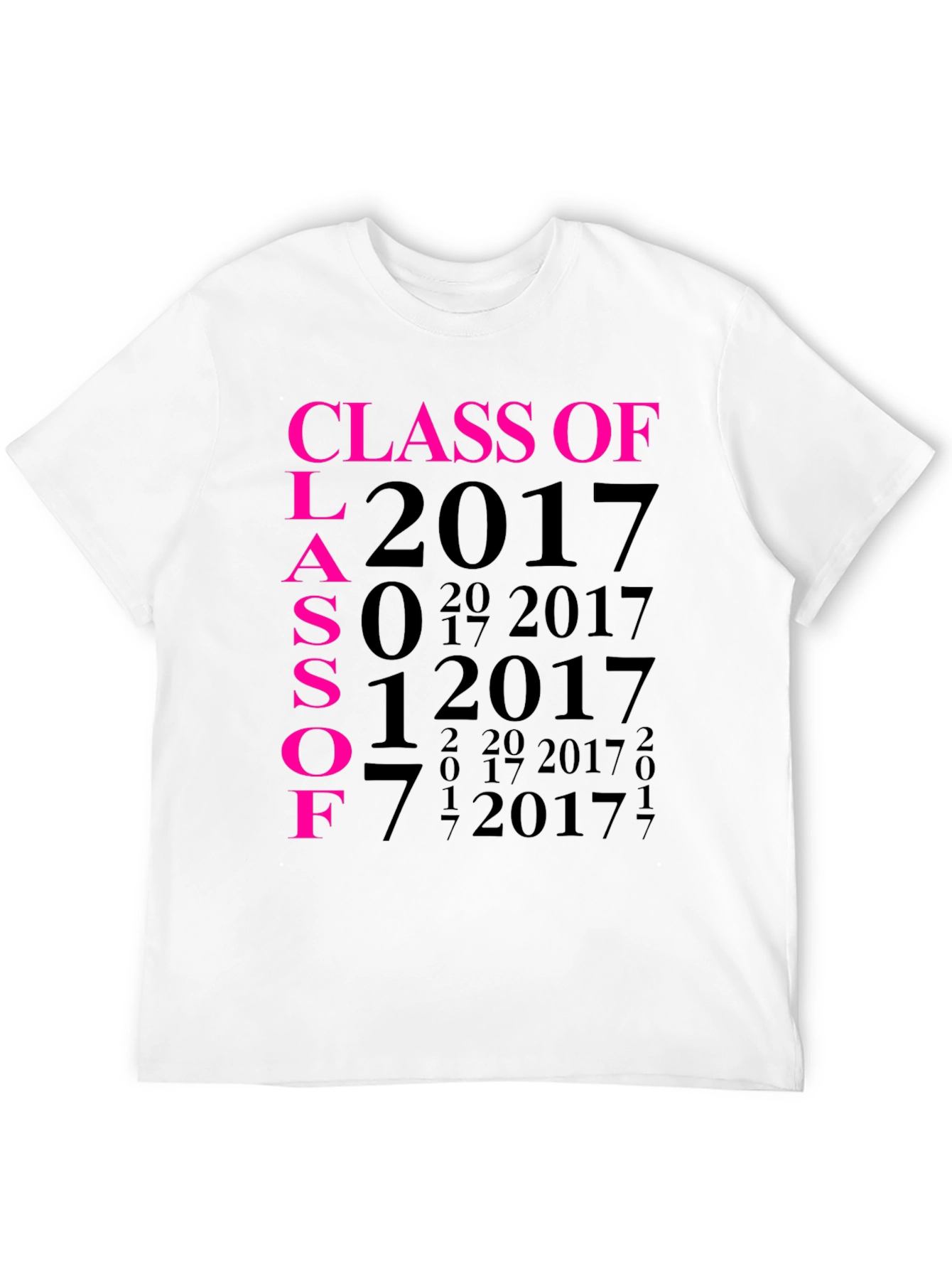 Class of 2017 T-Shirt Black
