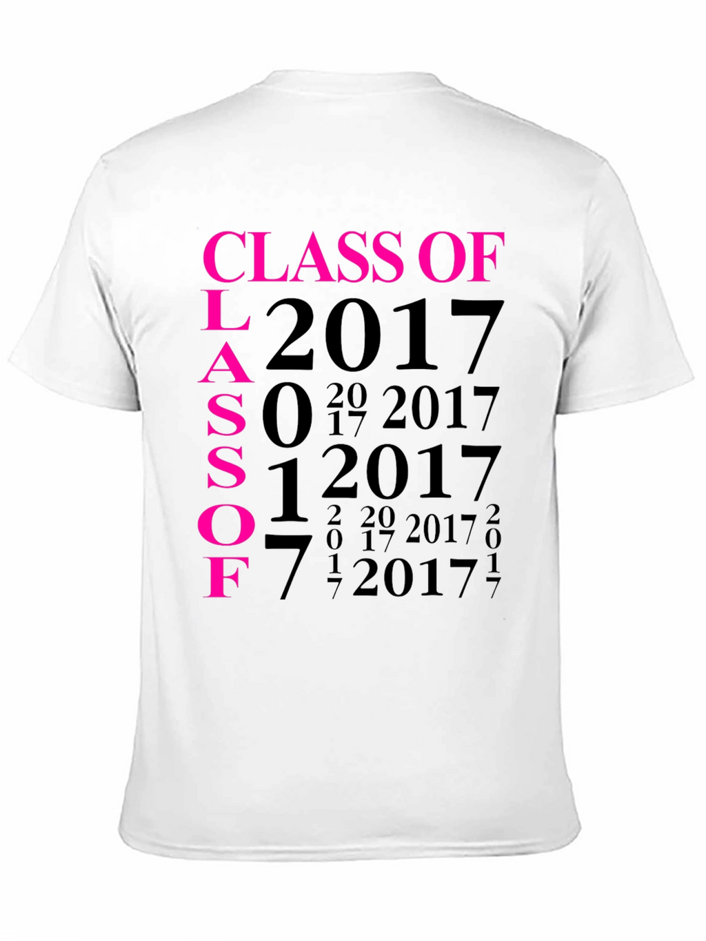 Class of 2017 T-Shirt Black