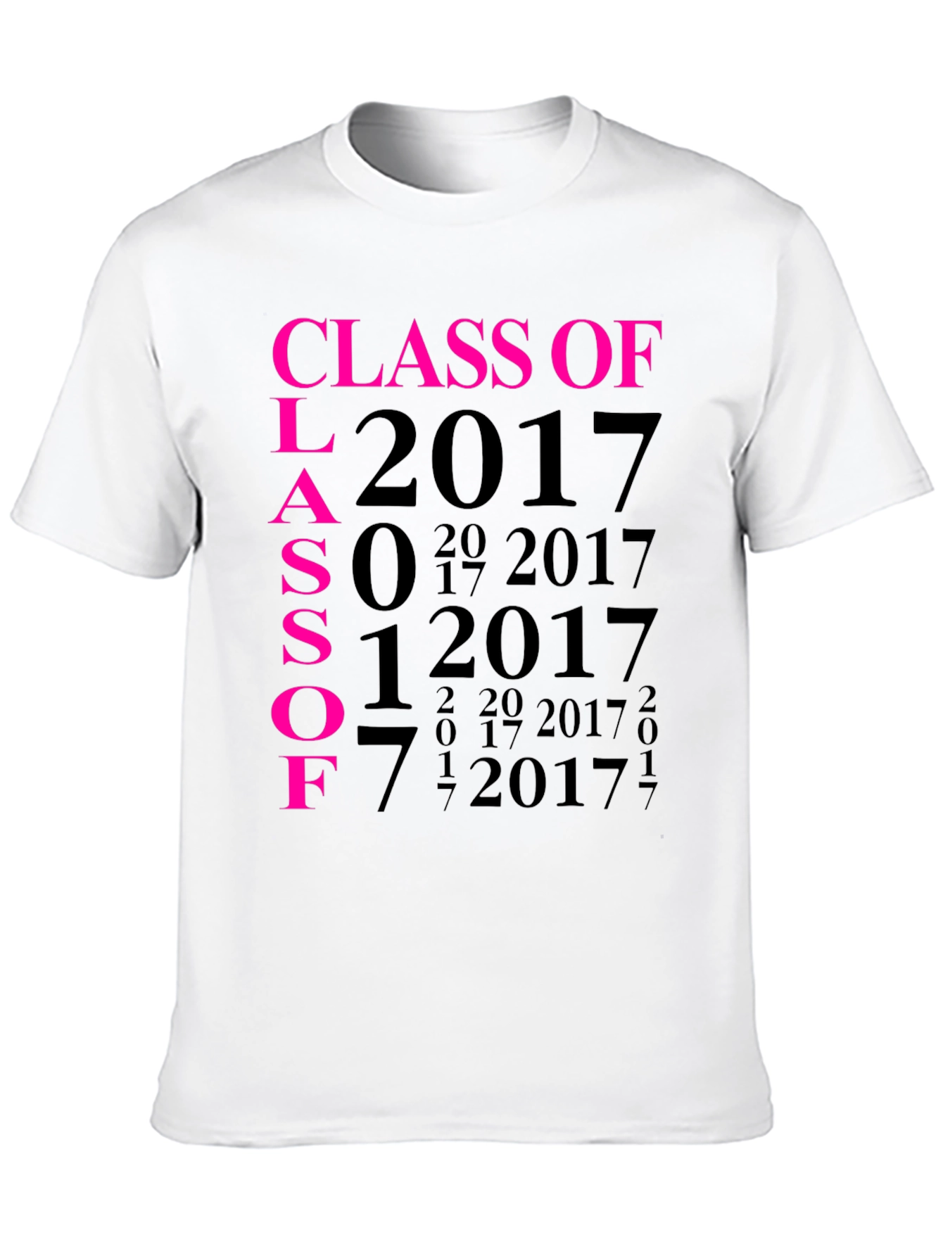 Class of 2017 T-Shirt Black