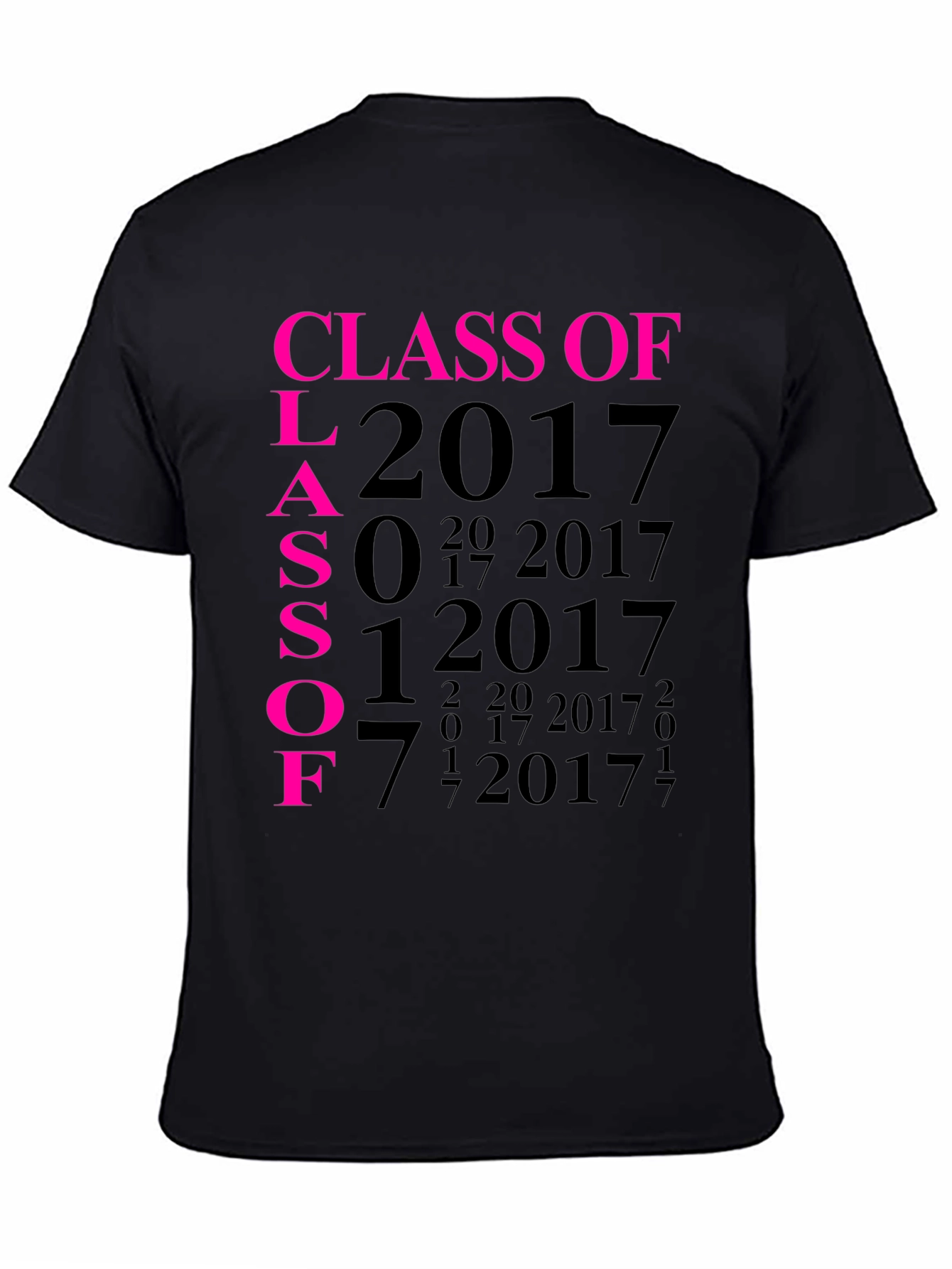 Class of 2017 T-Shirt Black