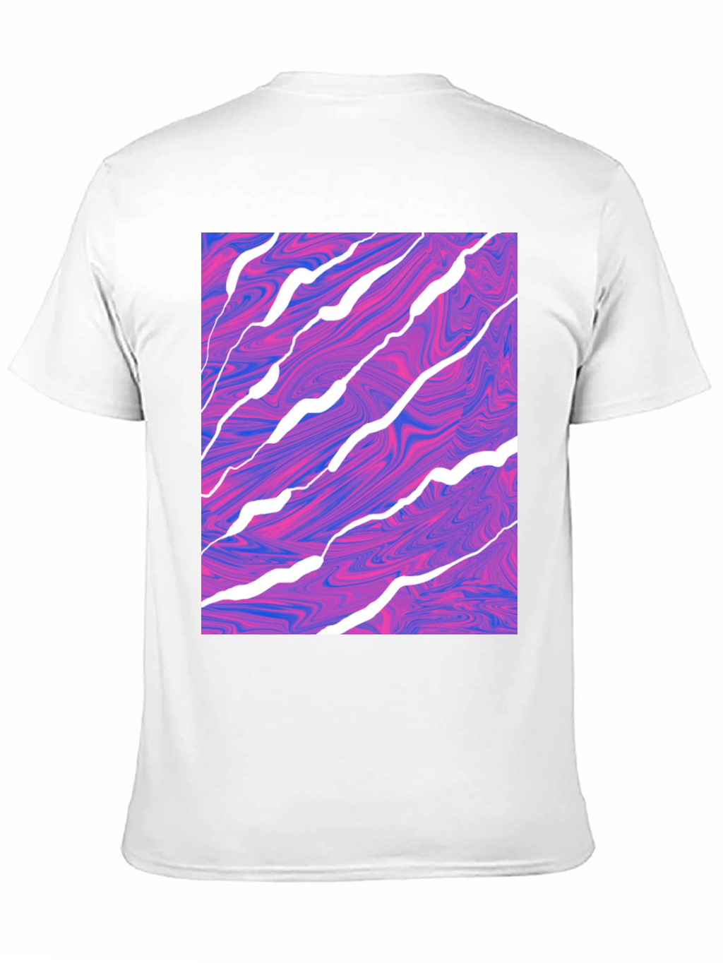 Abstract Swirl Graphic Tee - Modern Art T-Shirt
