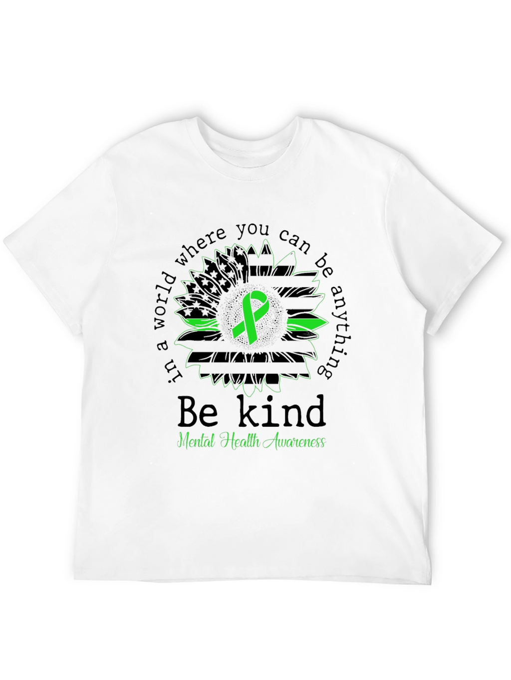 Be Kind Mental Health Awareness T-Shirt
