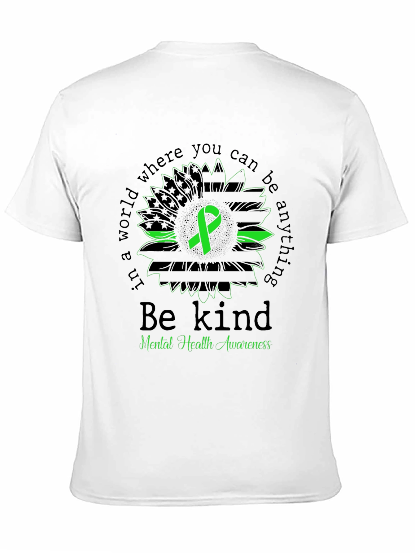 Be Kind Mental Health Awareness T-Shirt