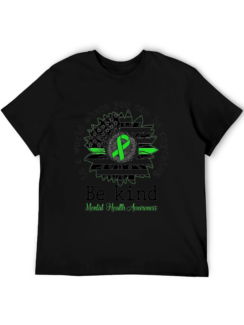 Be Kind Mental Health Awareness T-Shirt