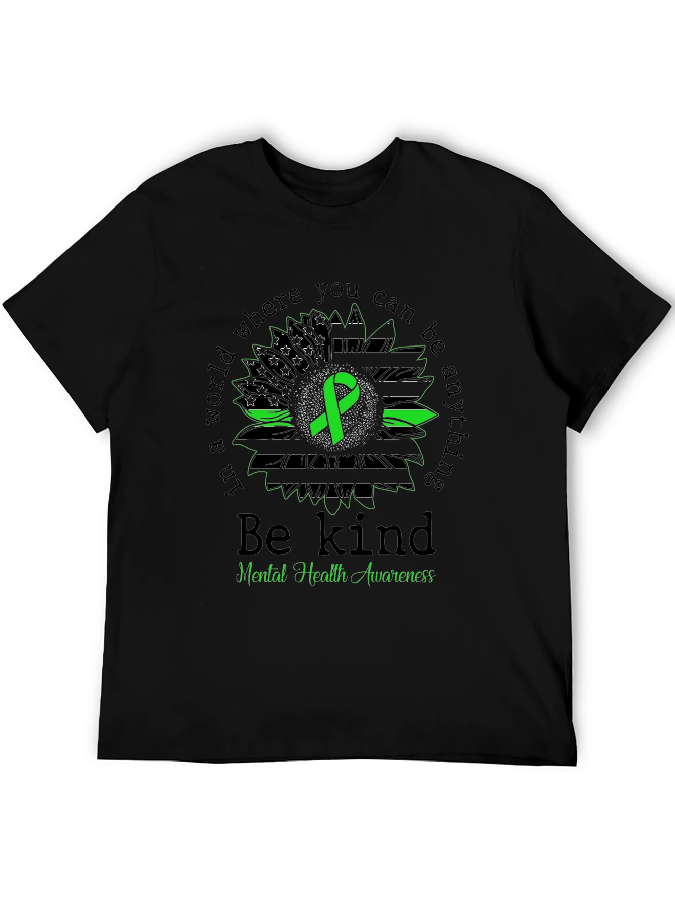 Be Kind Mental Health Awareness T-Shirt