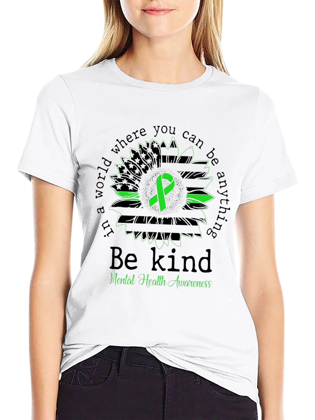 Be Kind Mental Health Awareness T-Shirt