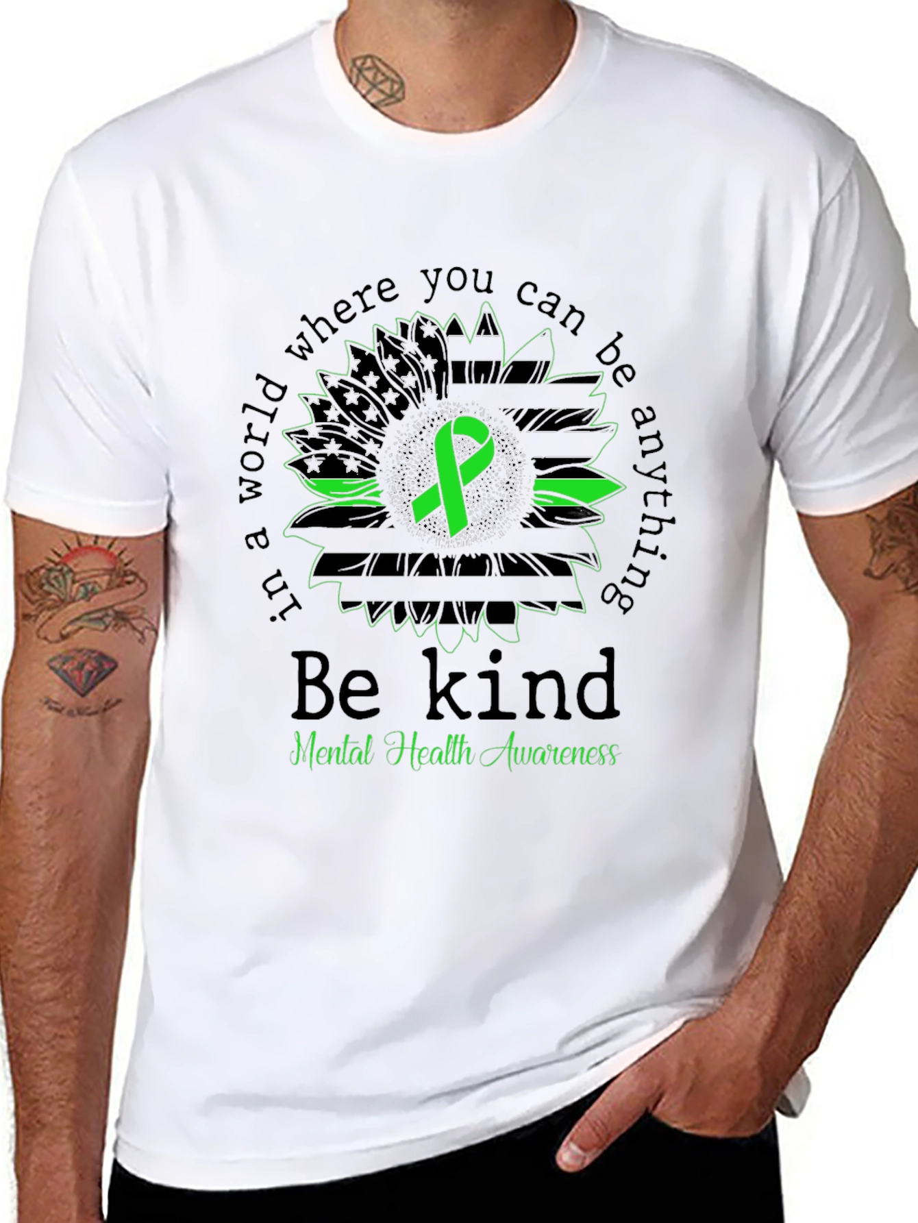 Be Kind Mental Health Awareness T-Shirt