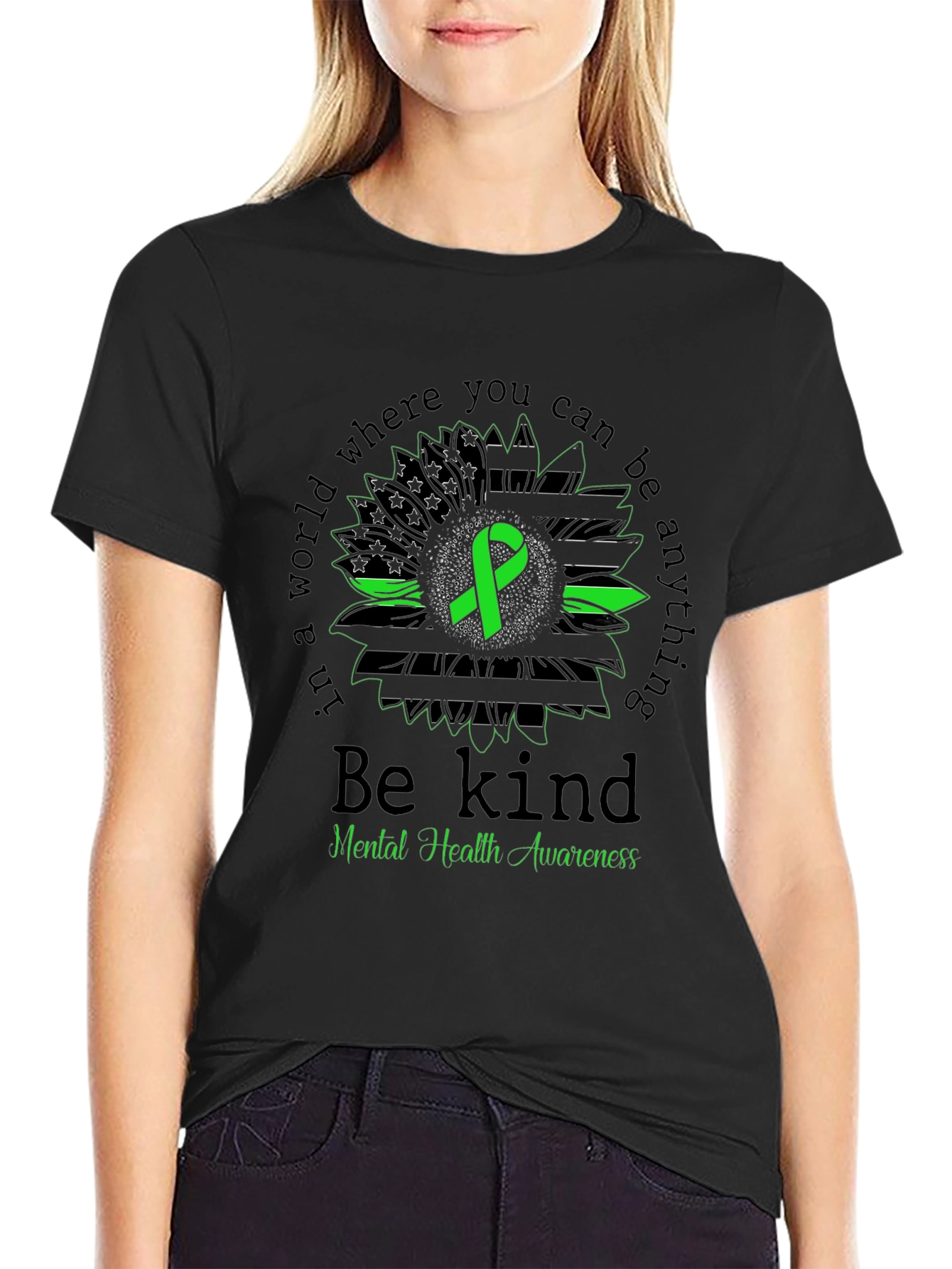 Be Kind Mental Health Awareness T-Shirt