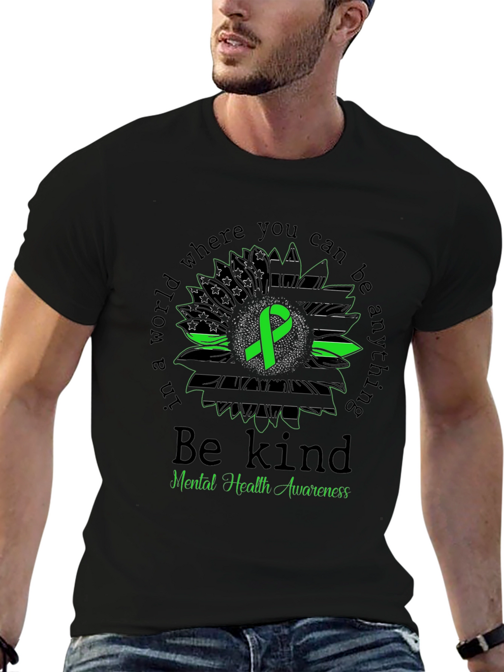 Be Kind Mental Health Awareness T-Shirt