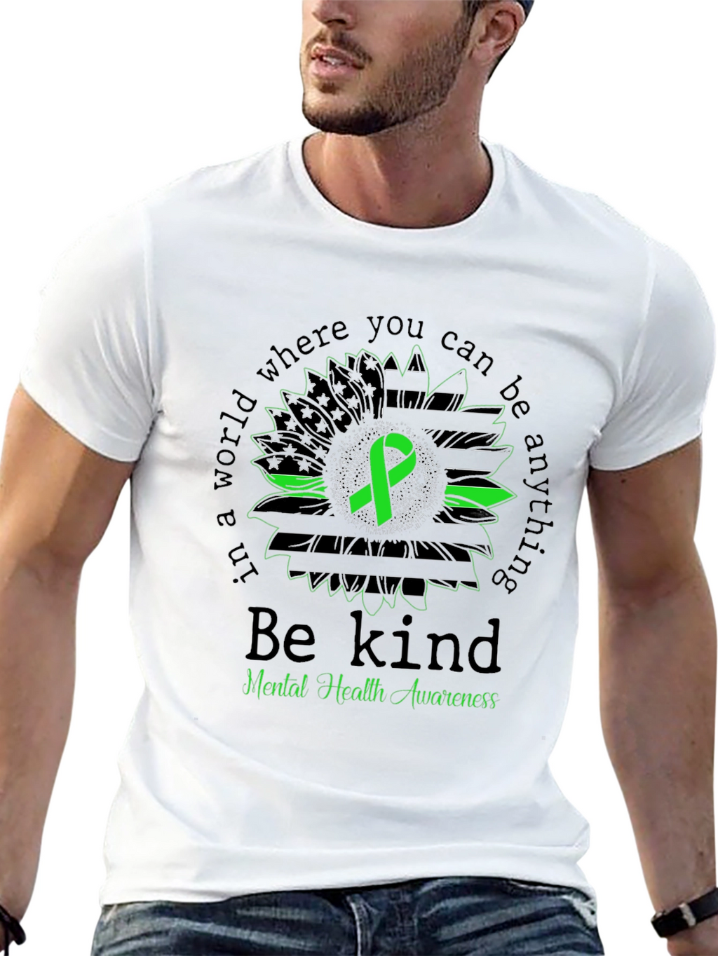 Be Kind Mental Health Awareness T-Shirt