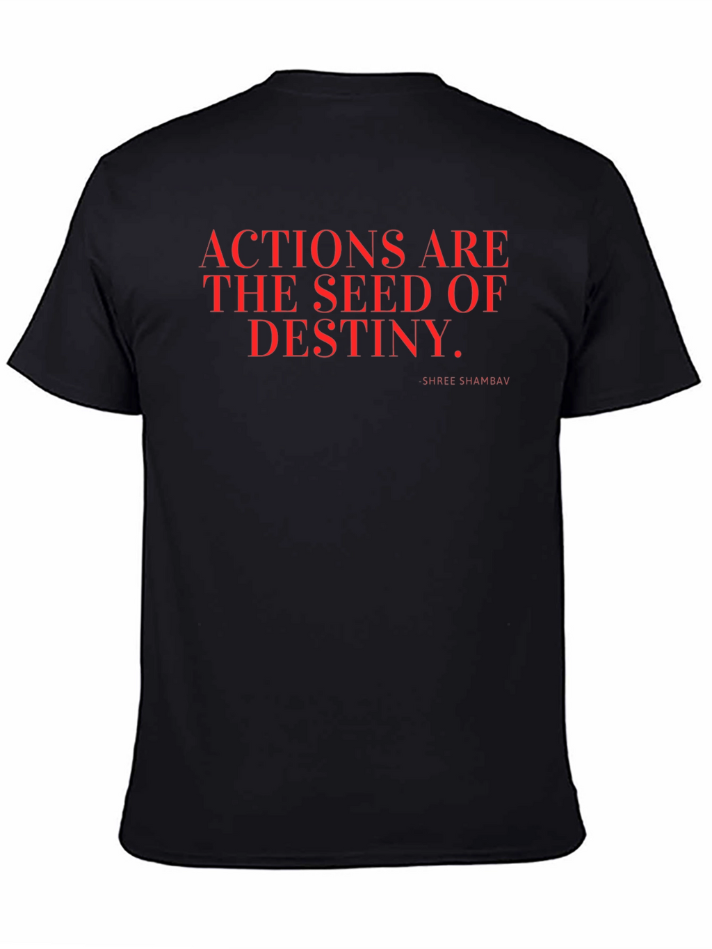Actions are the Seed of Destiny T-Shirt