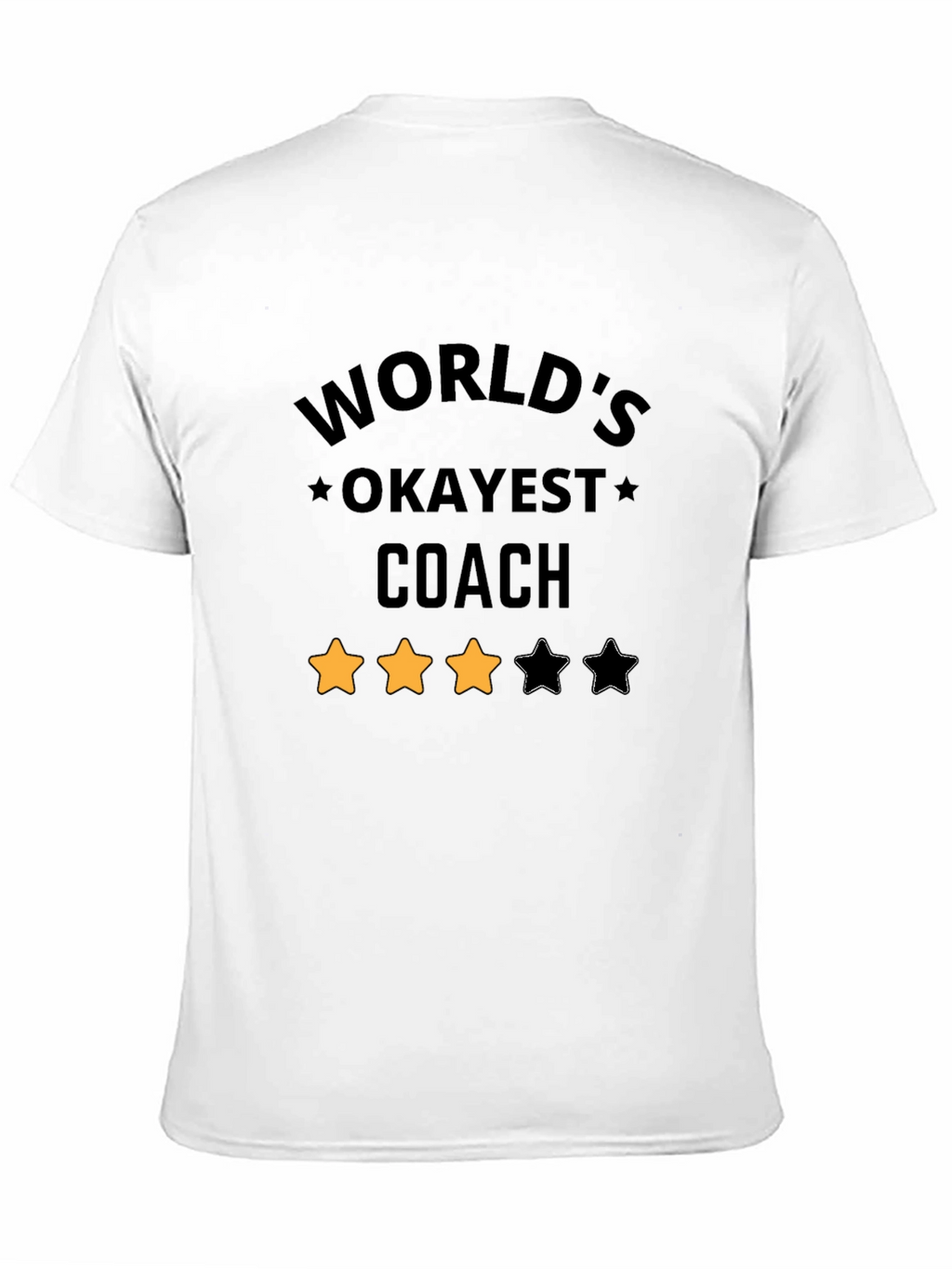 Worlds Okayest Coach Graphic T-Shirt