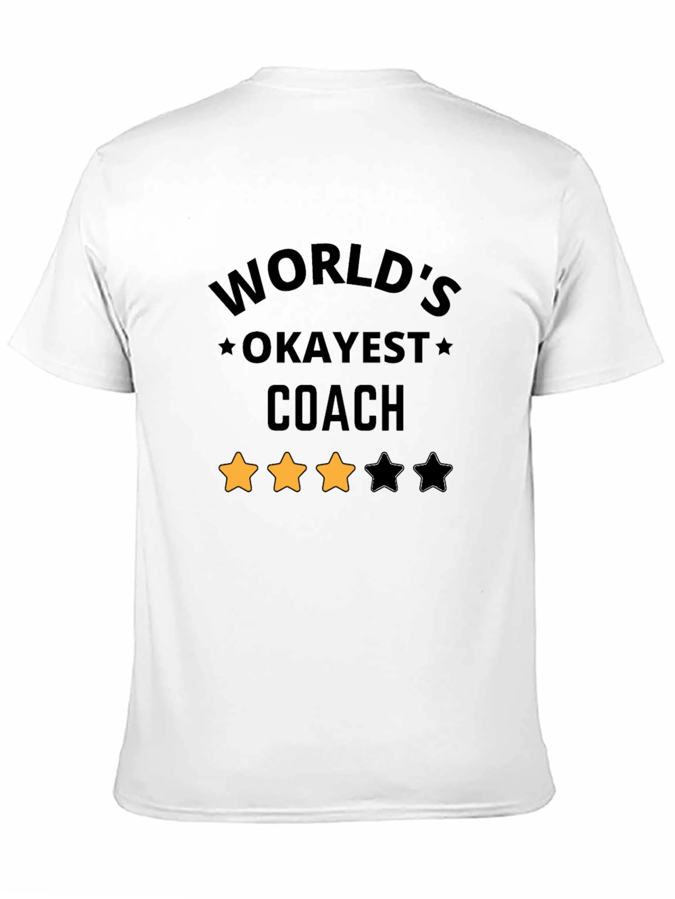 Worlds Okayest Coach Graphic T-Shirt