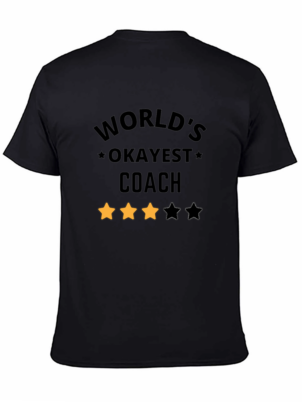 Worlds Okayest Coach Graphic T-Shirt