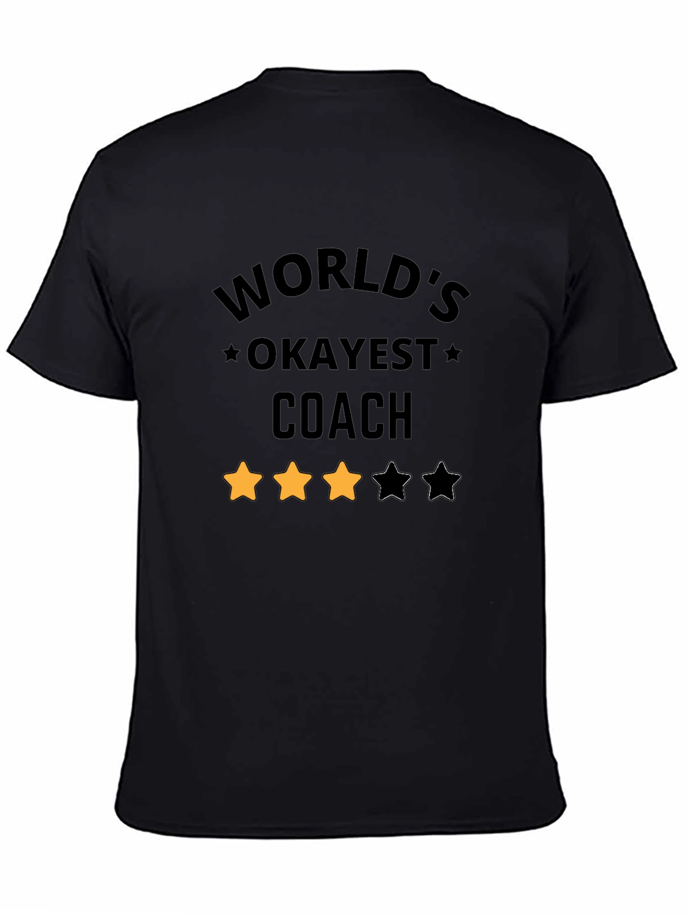 Worlds Okayest Coach Graphic T-Shirt