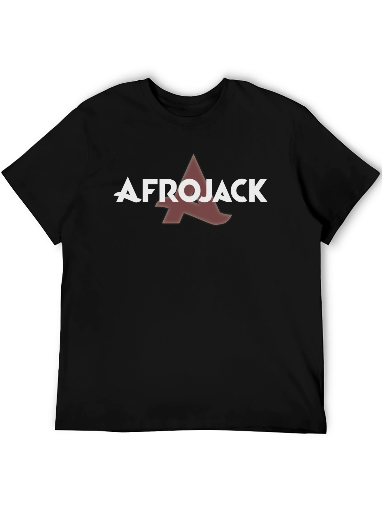 Afrojack Graphic Print Black T-Shirt
