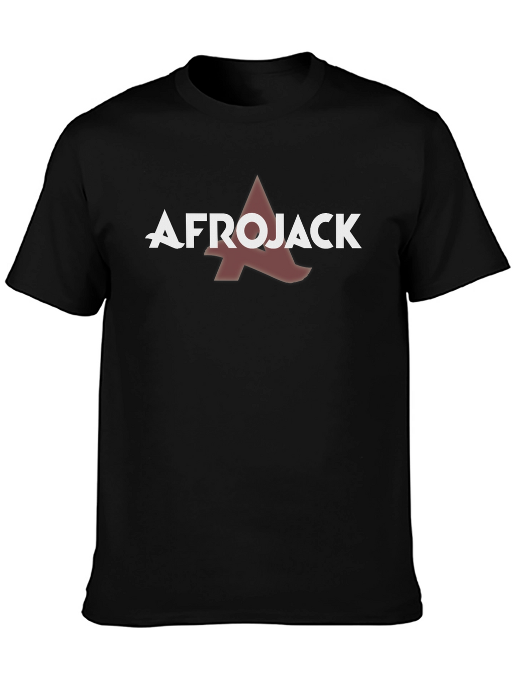 Afrojack Graphic Print Black T-Shirt