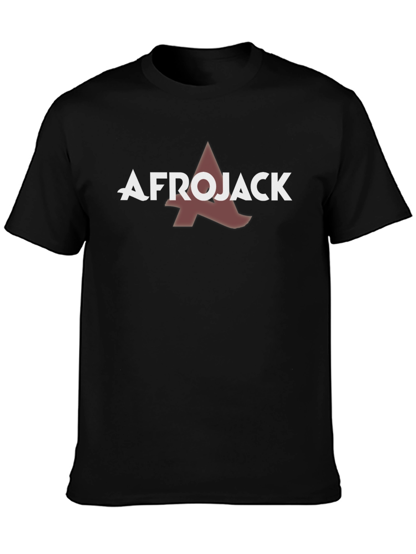 Afrojack Graphic Print Black T-Shirt