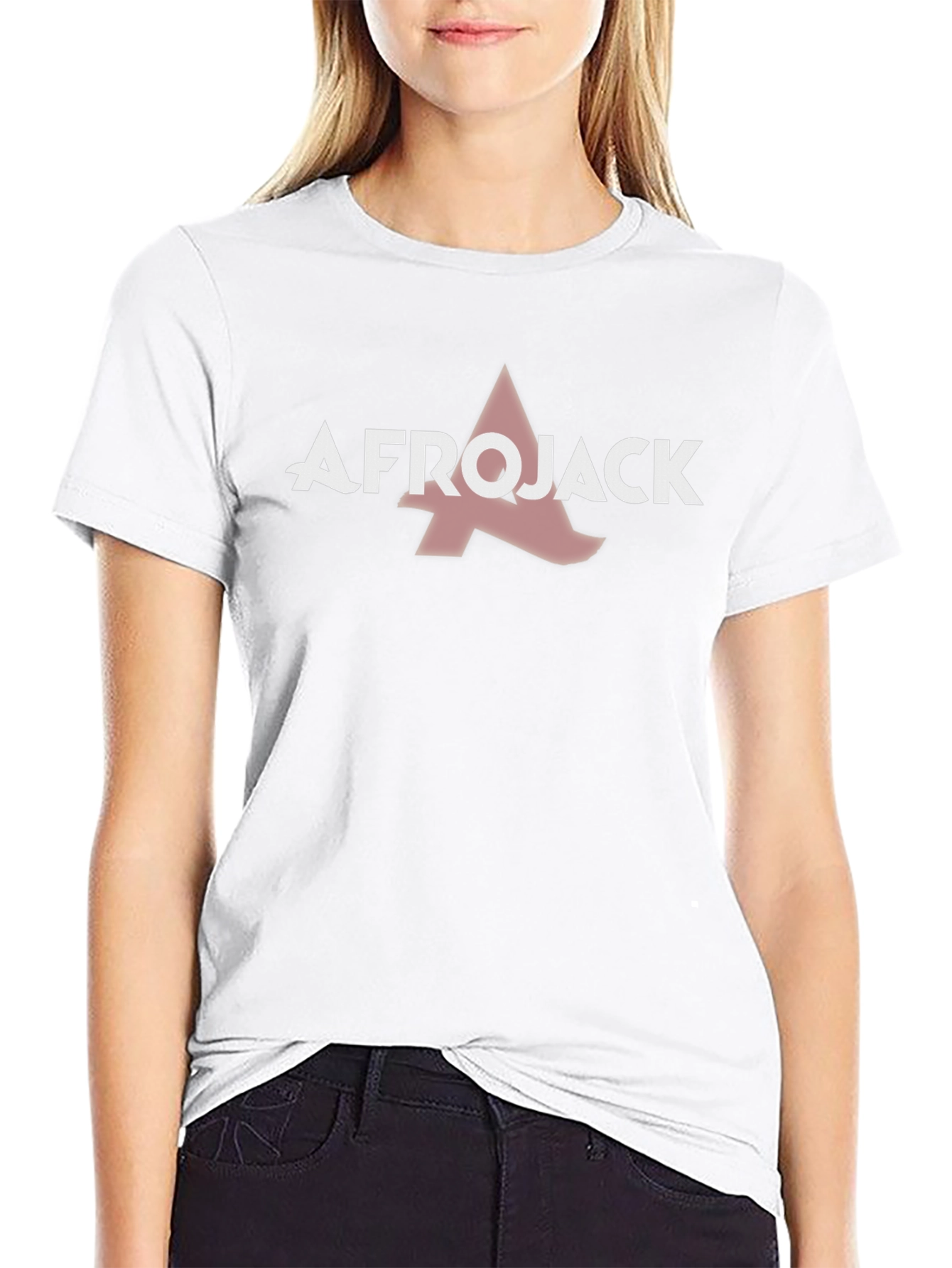 Afrojack Graphic Print Black T-Shirt