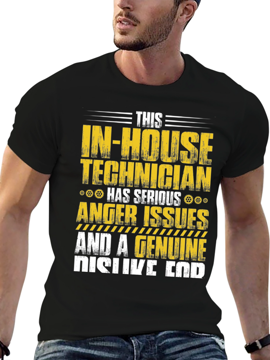 In-House Technician Anger Issues Graphic Tee