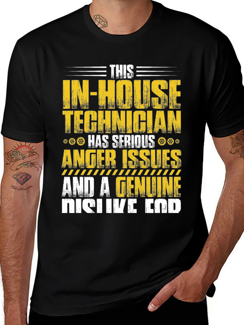 In-House Technician Anger Issues Graphic Tee