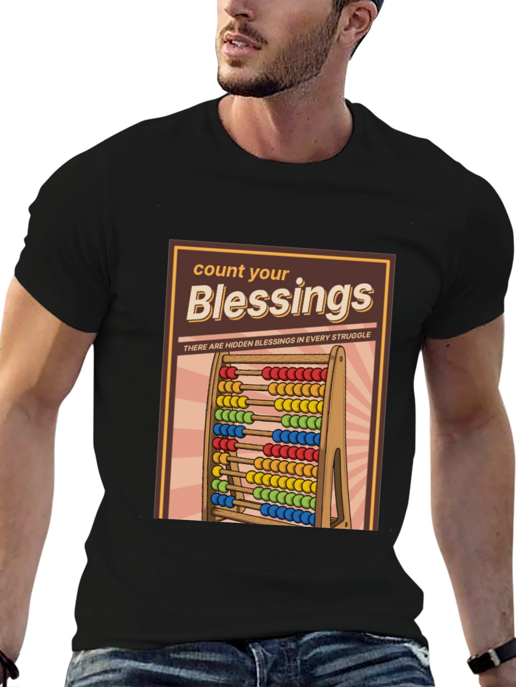 Count Your Blessings T-Shirt - Hidden Blessings in Struggle