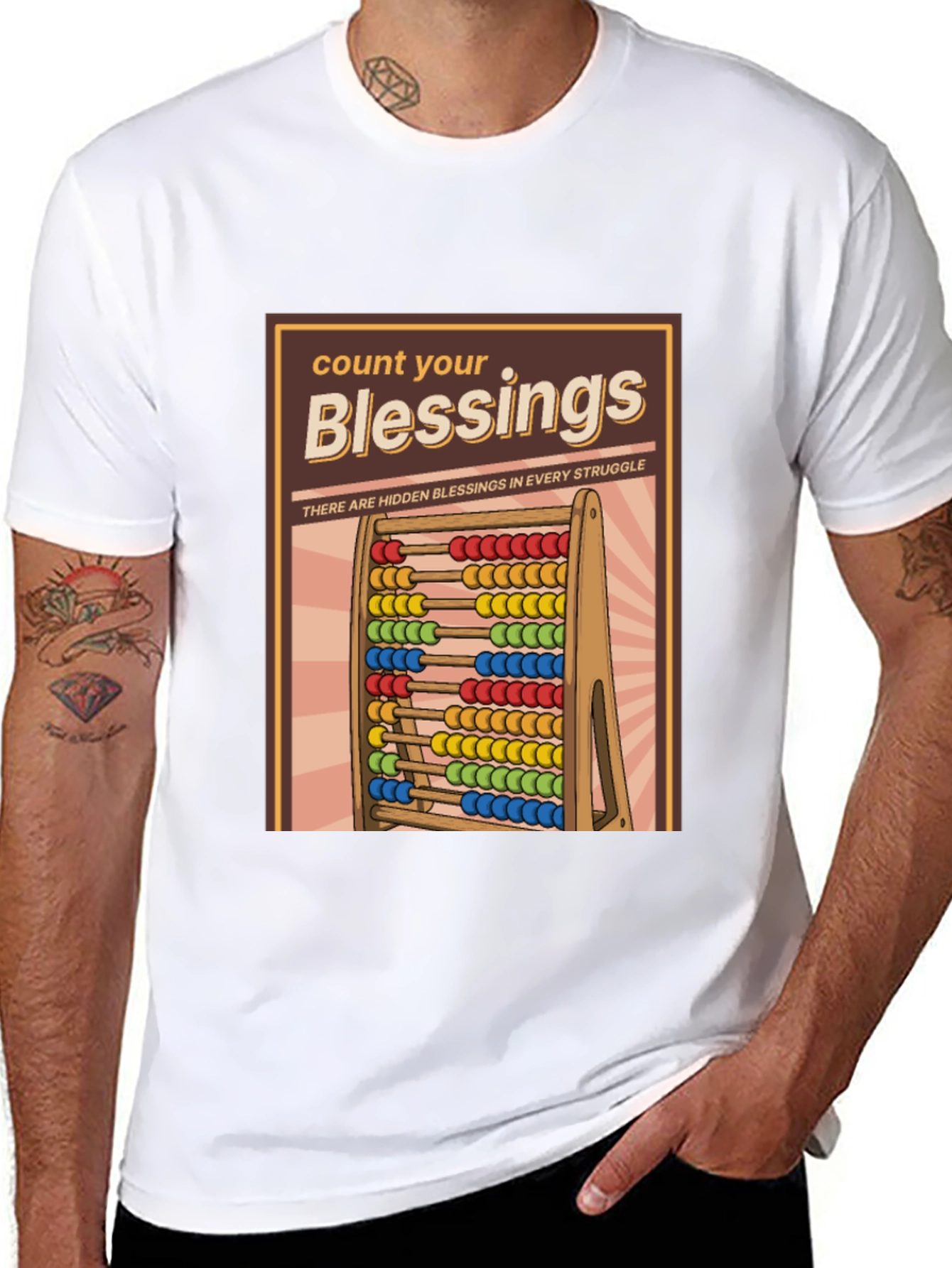 Count Your Blessings T-Shirt - Hidden Blessings in Struggle