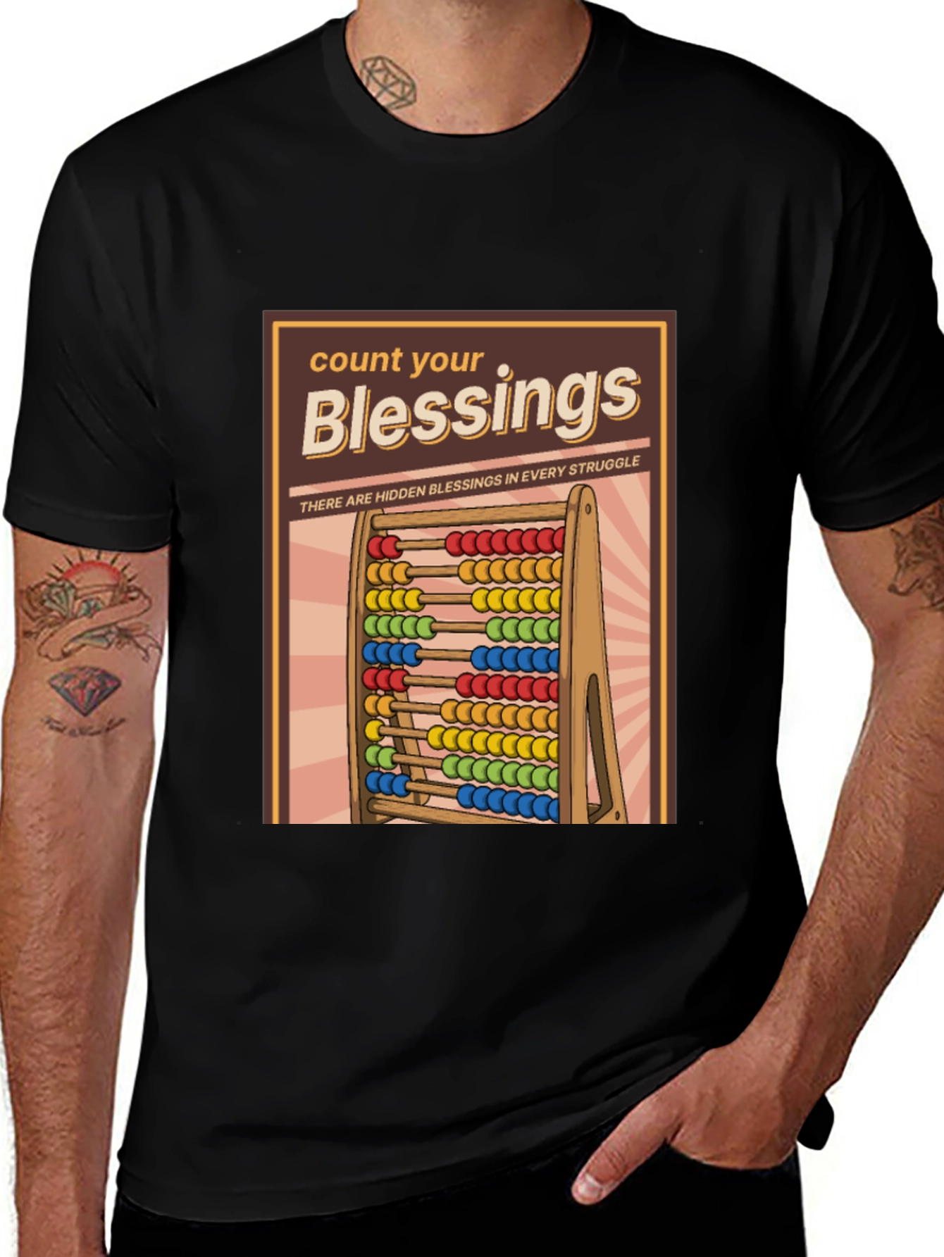 Count Your Blessings T-Shirt - Hidden Blessings in Struggle