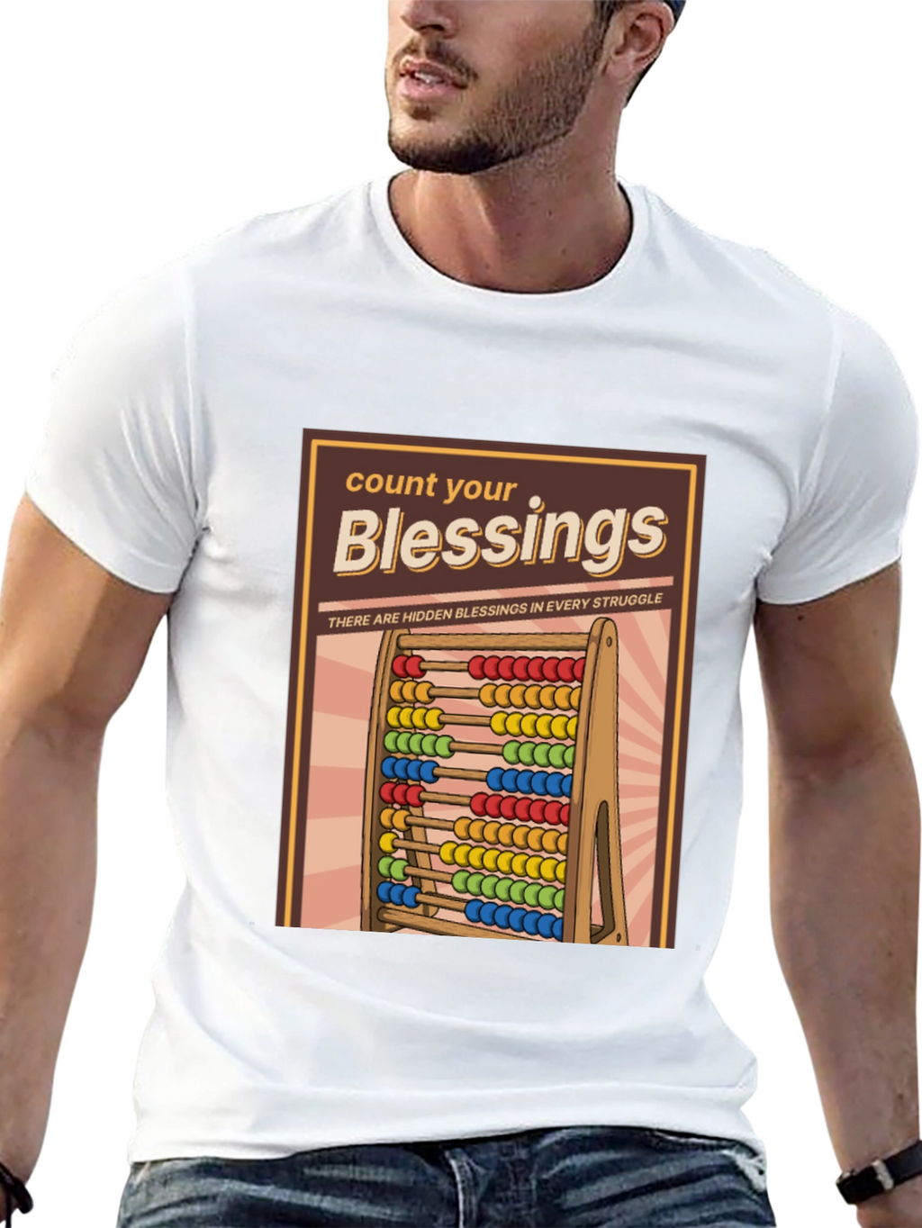 Count Your Blessings T-Shirt - Hidden Blessings in Struggle