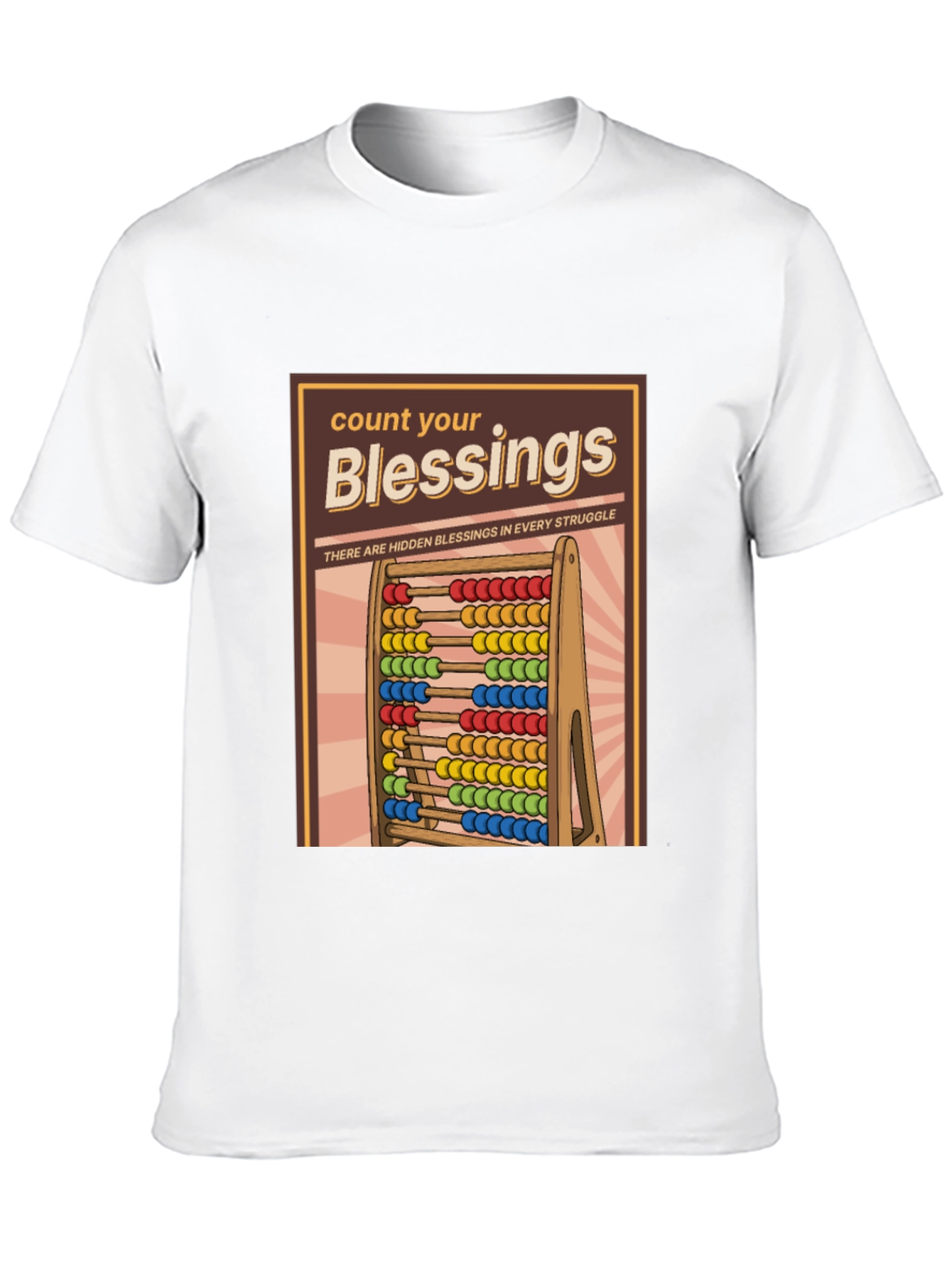 Count Your Blessings T-Shirt - Hidden Blessings in Struggle