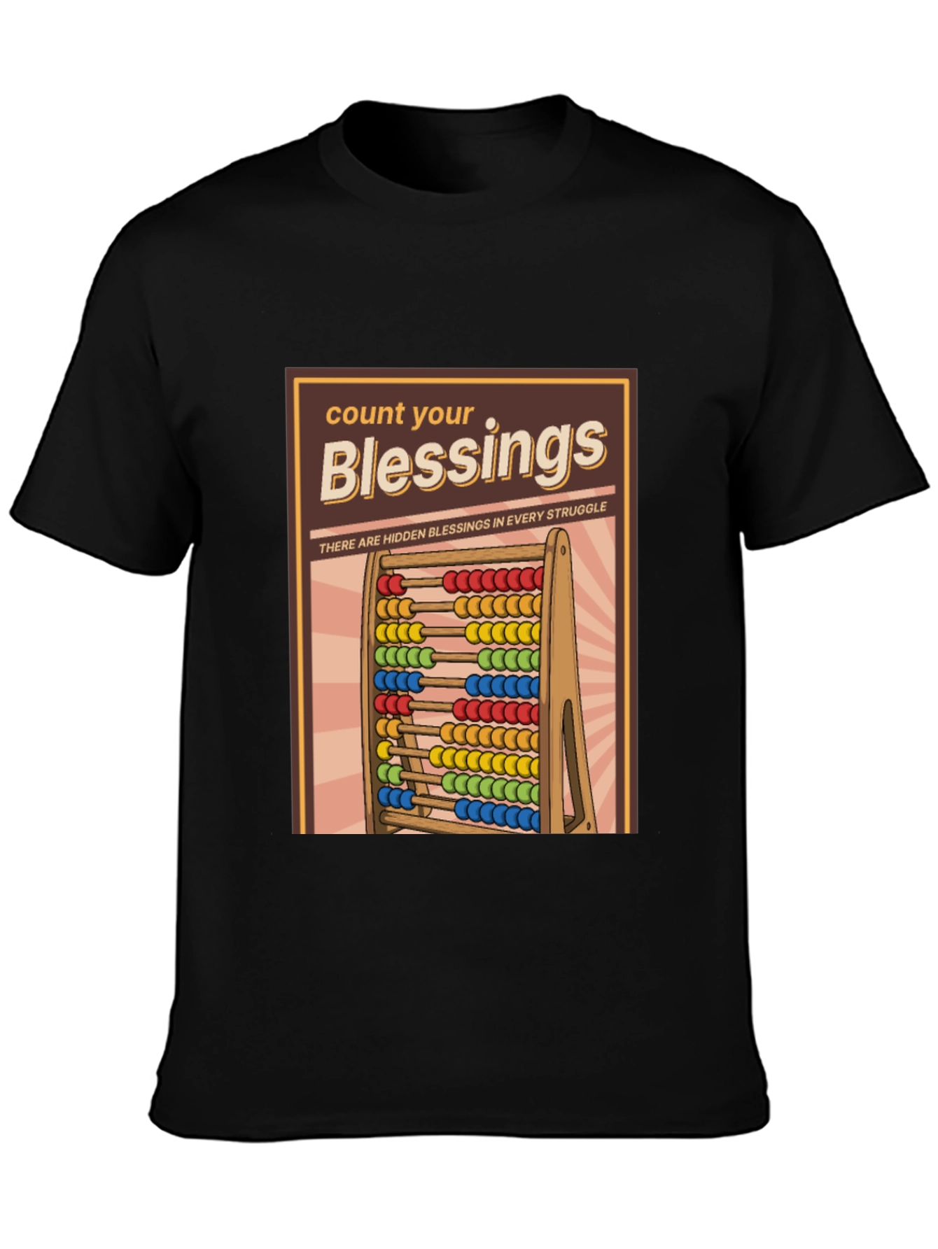Count Your Blessings T-Shirt - Hidden Blessings in Struggle