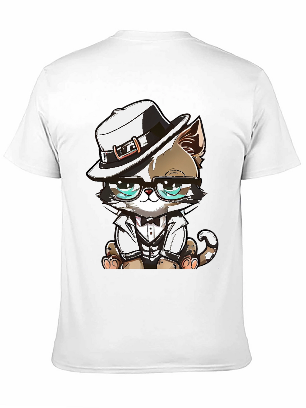 Cool Cat Graphic Tee - The Feline Boss!