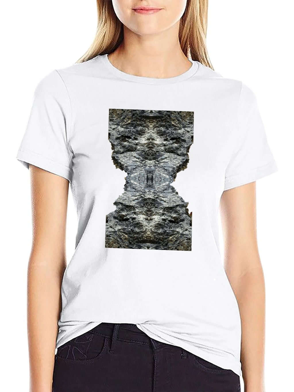 Abstract Rock Formation Graphic Tee