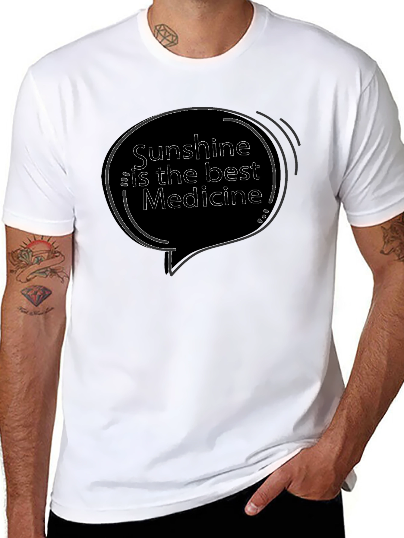 Sunshine Medicine Graphic T-Shirt