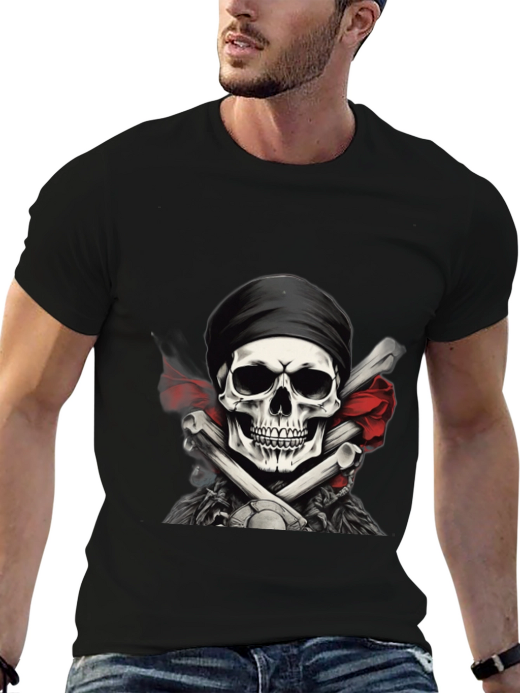 Skull & Crossbones Graphic T-Shirt