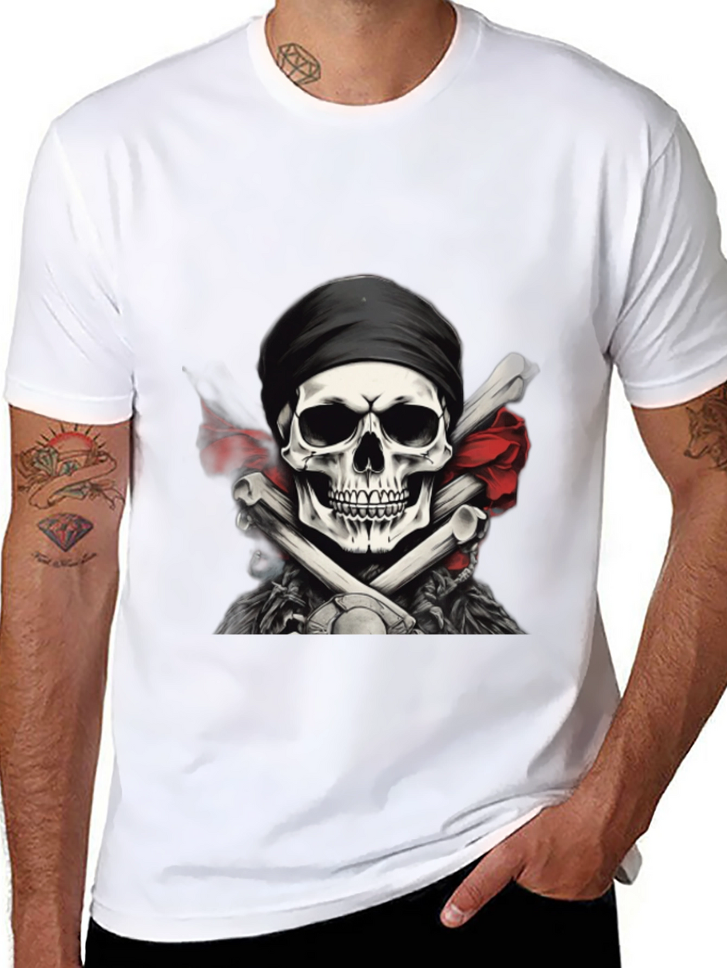 Skull & Crossbones Graphic T-Shirt