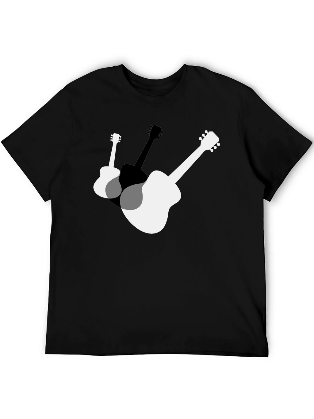 Guitar Graphic Tee - Music Lovers T-Shirt